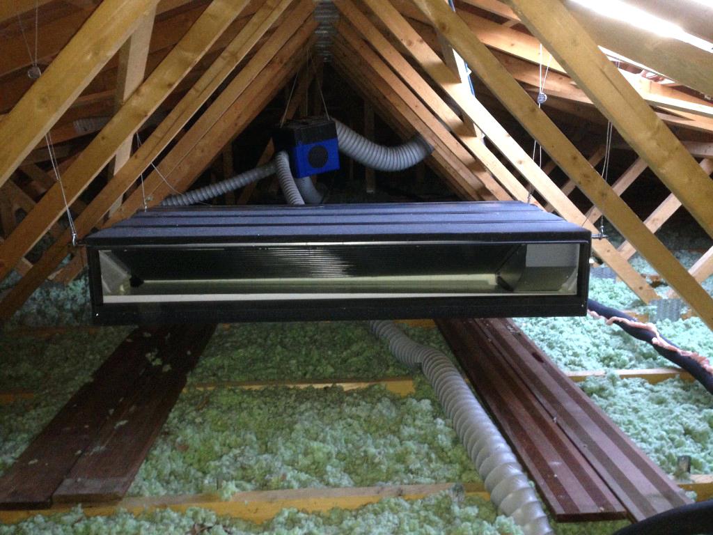 Pompe a chaleur mitsubishi air air gainable