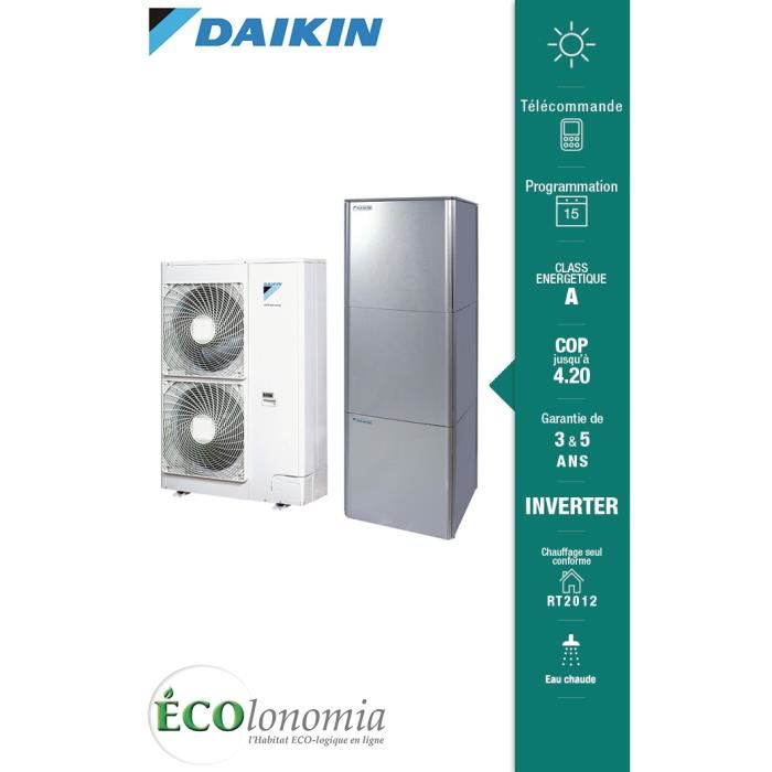 Prix pompe à chaleur daikin altherma basse température