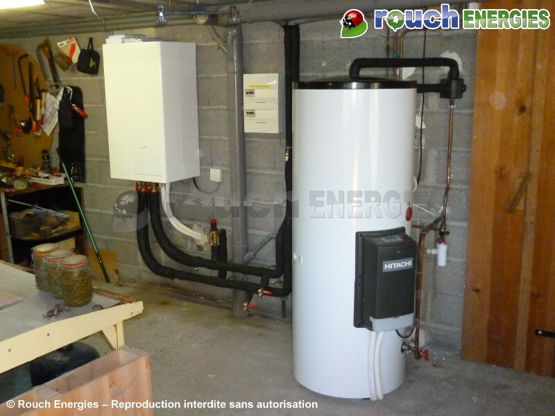Pompe a chaleur air eau hitachi