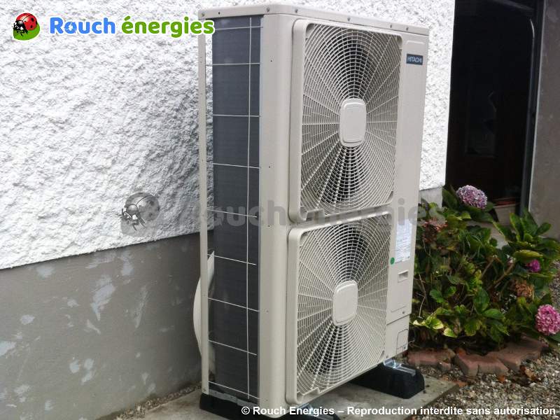 Pompe a chaleur air eau haute temperature hitachi prix