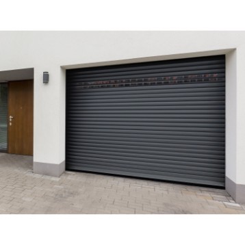Porte de garage avec portillon integre point p