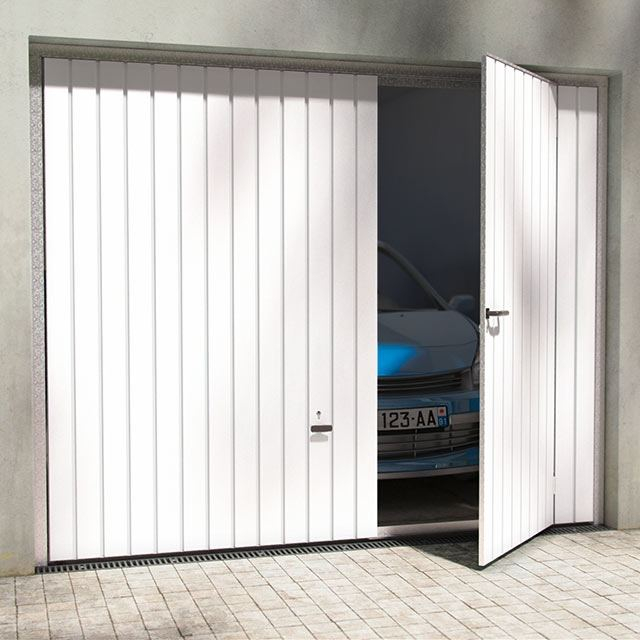 Porte de garage basculante avec portillon castorama