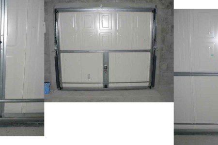 Porte de garage sectionnelle chez castorama
