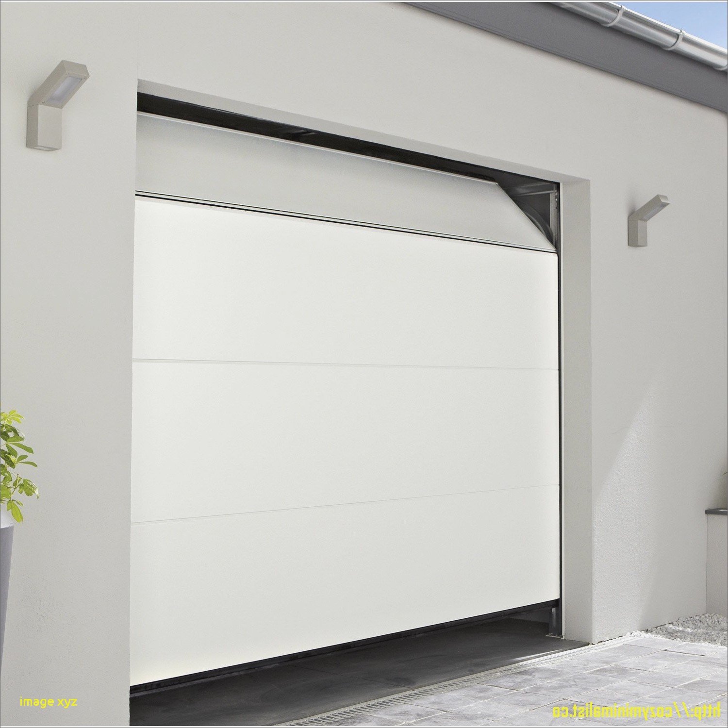 Porte de garage sectionnelle castorama 200x300
