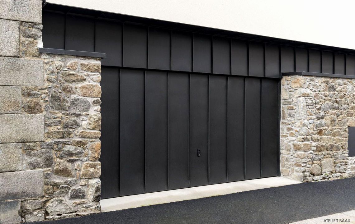 Porte de garage coulissante aluminium prix