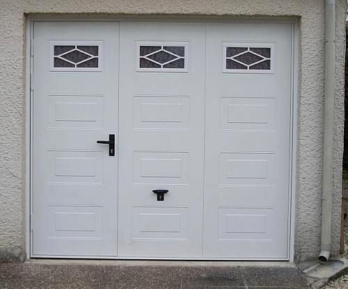 Porte de garage basculante non debordante leroy merlin