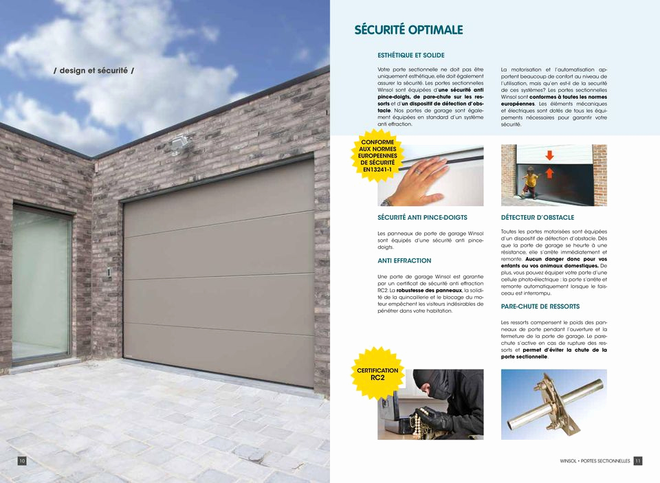 Porte de garage enroulable effraction