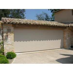 Porte de garage sur mesure a enroulement