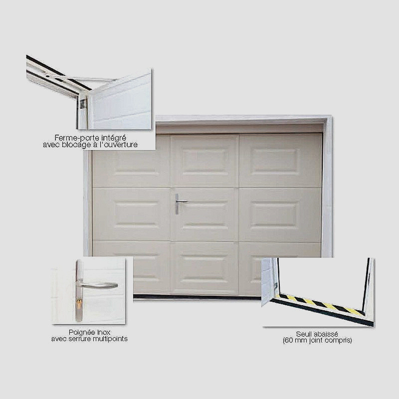Serrure porte de garage pas cher