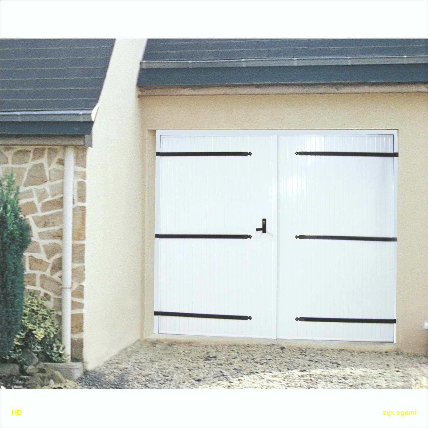 Porte de garage sectionnelle avec portillon tarif