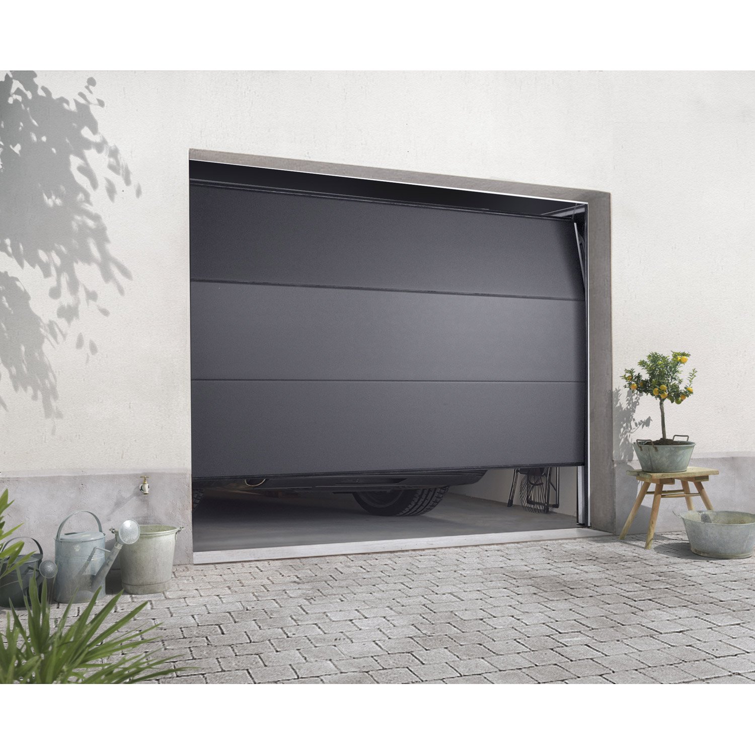 Porte de garage basculante 215 x 240