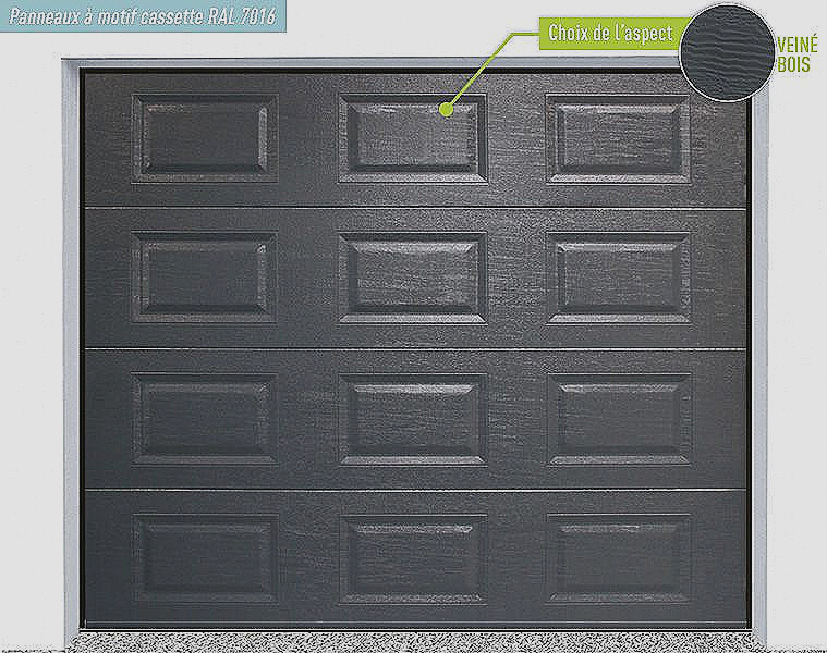 Porte de garage sectionnelle lapeyre prix