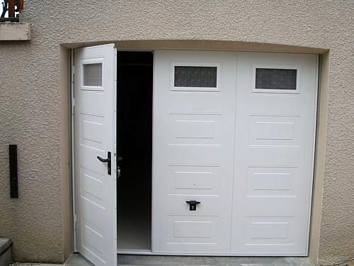Porte de garage pvc castorama