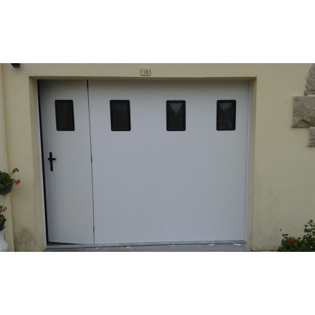 Porte de garage coulissante manuelle