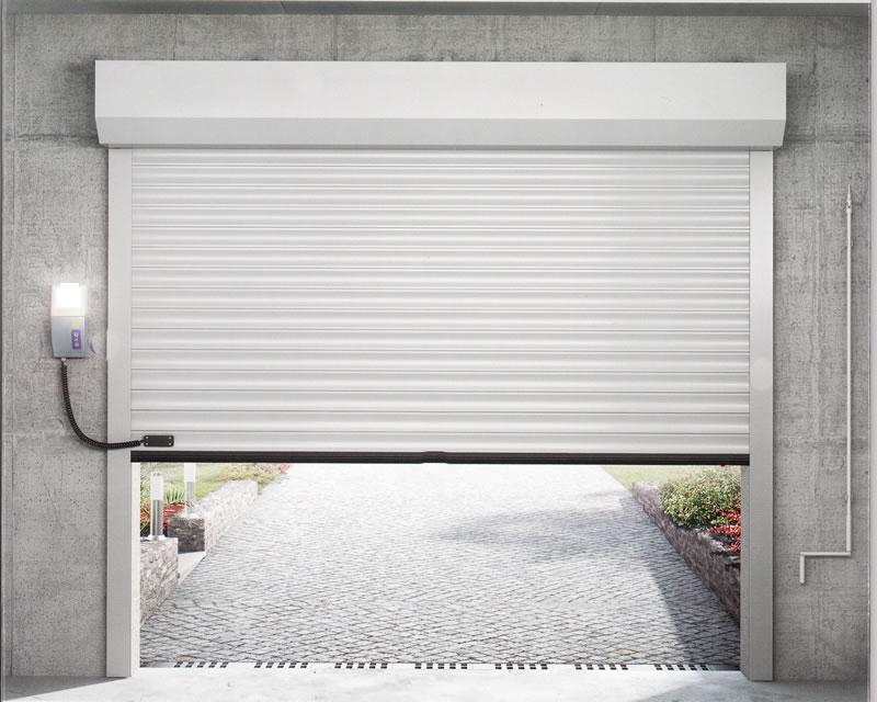 Porte de garage volet roulant aluminium