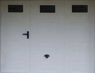 Porte de garage non motorisée