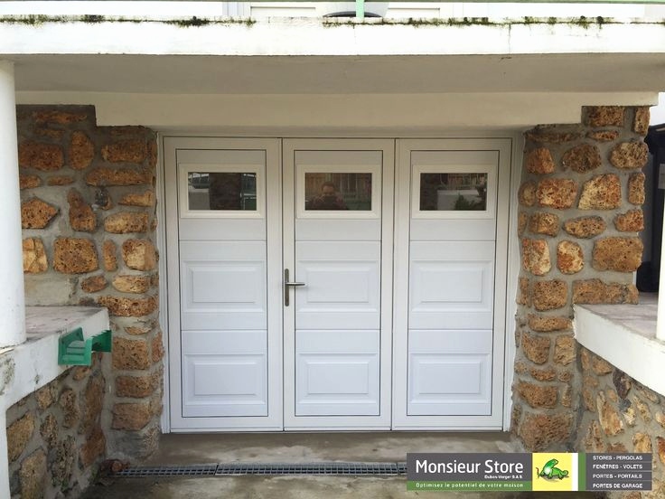Porte de garage vitrée sur mesure