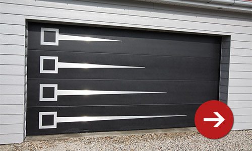 Porte de garage sectionnelle nord