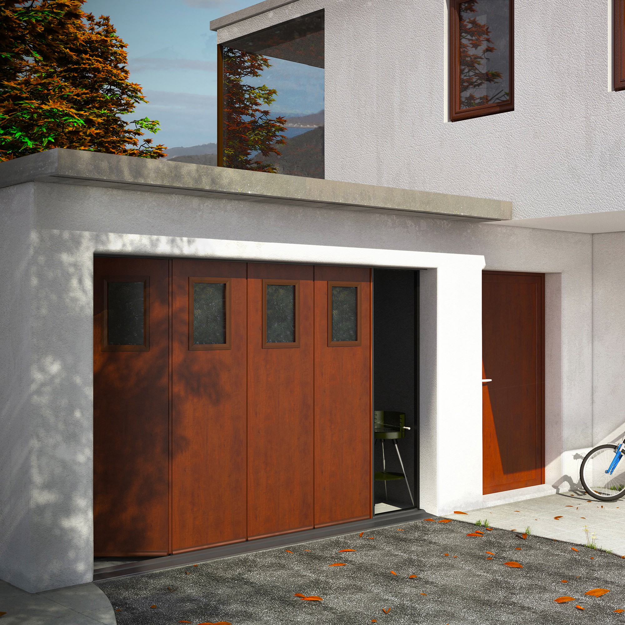 Porte de garage sur mesure.com