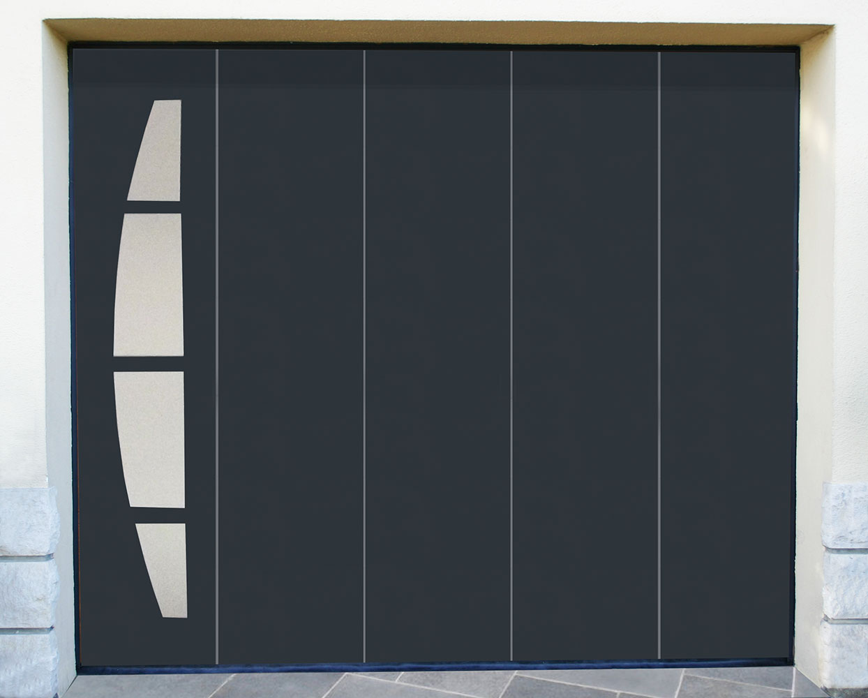 Porte de garage coulissante sur-mesure