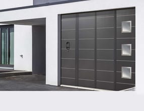 Porte de garage basculante securisée