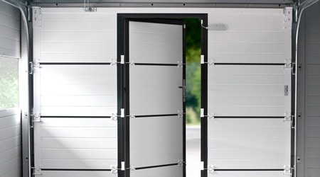 Prix des portes de garage avec portillon