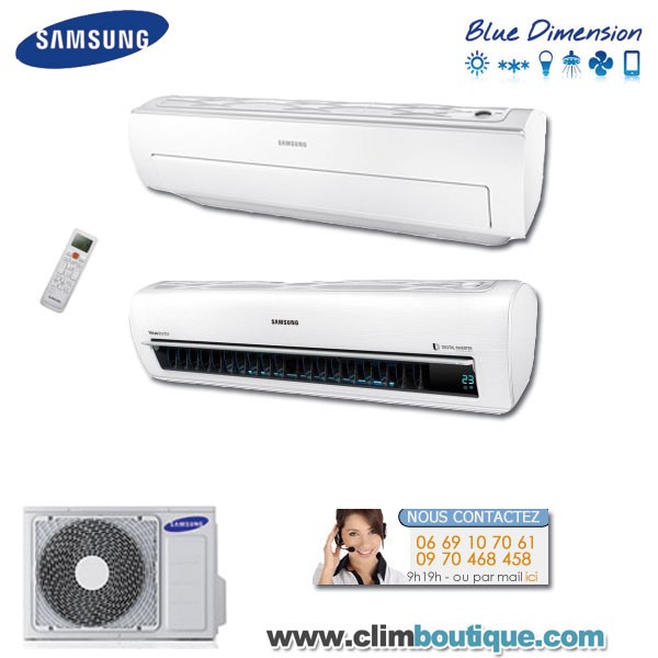 Pompe à chaleur air/air unité intérieure ar5000-2 samsung 2000w