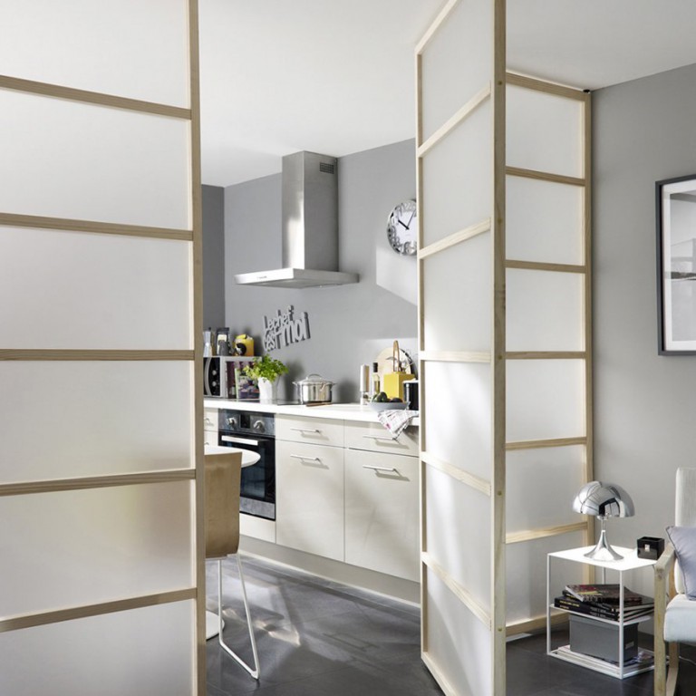 Cloison amovible pour créer une chambre