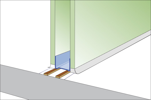 Cloison hydrofuge