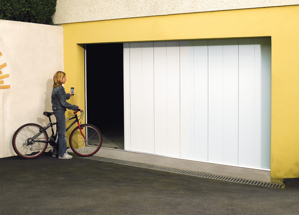 Porte de garage coulissante flo