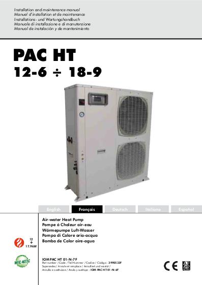 Pompe a chaleur airwell sph 10