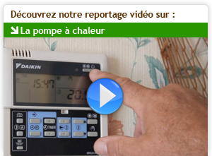 Installation pompe à chaleur air eau daikin