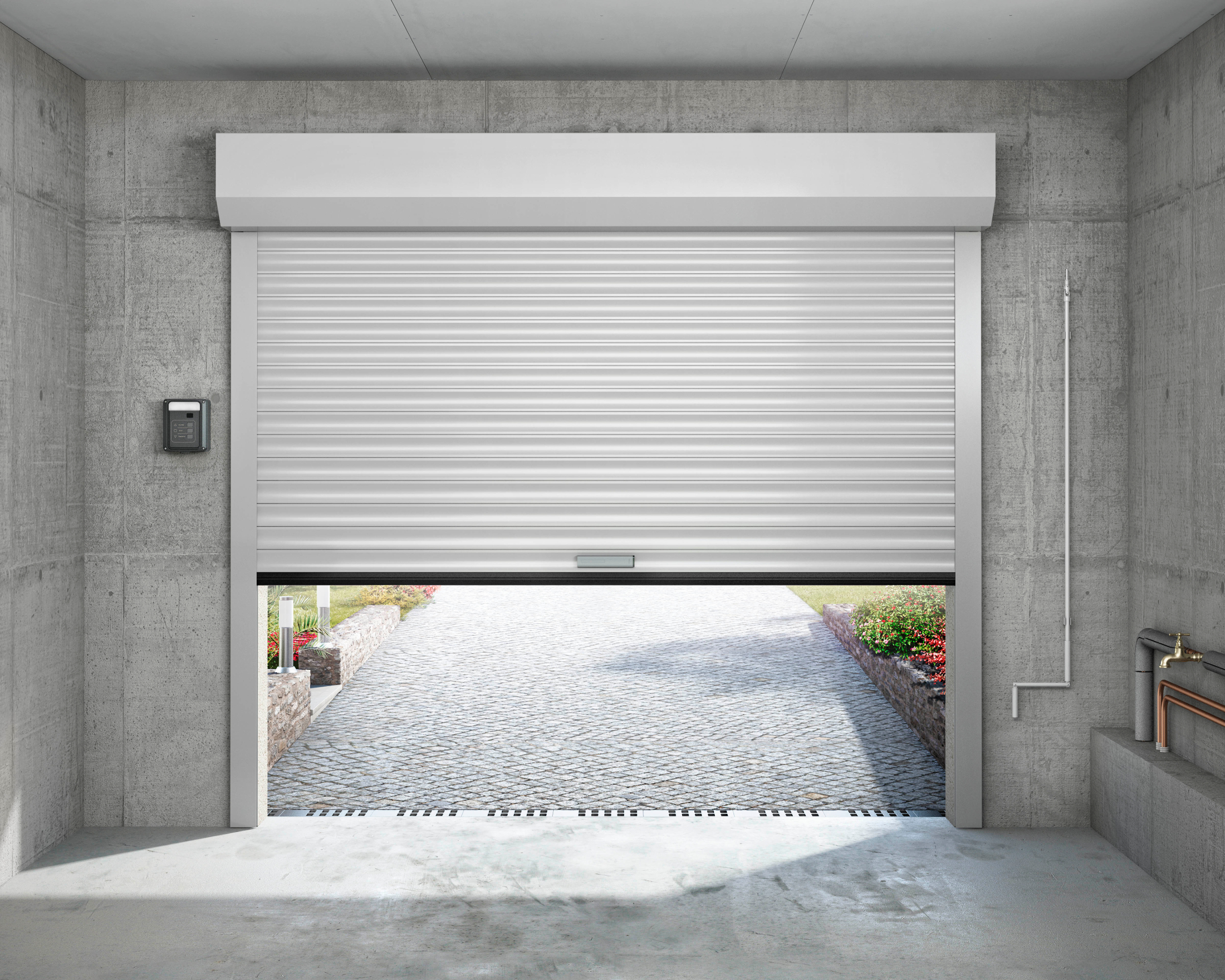Porte de garage roulante prix