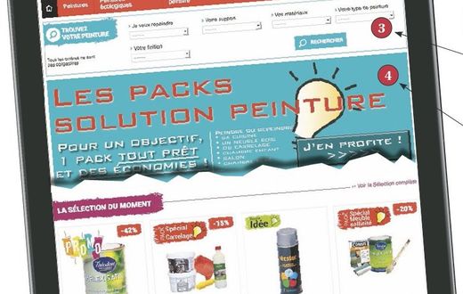 Peinture deco negoce