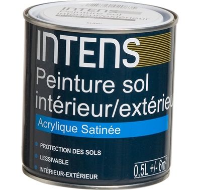 Peinture acrylique mur bricoman