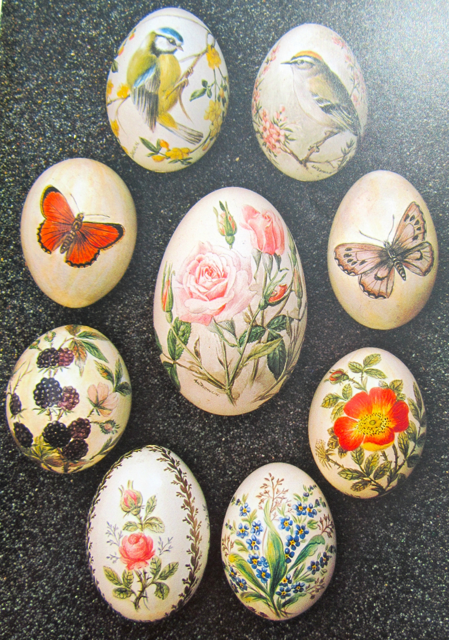 Peinture deco oeuf