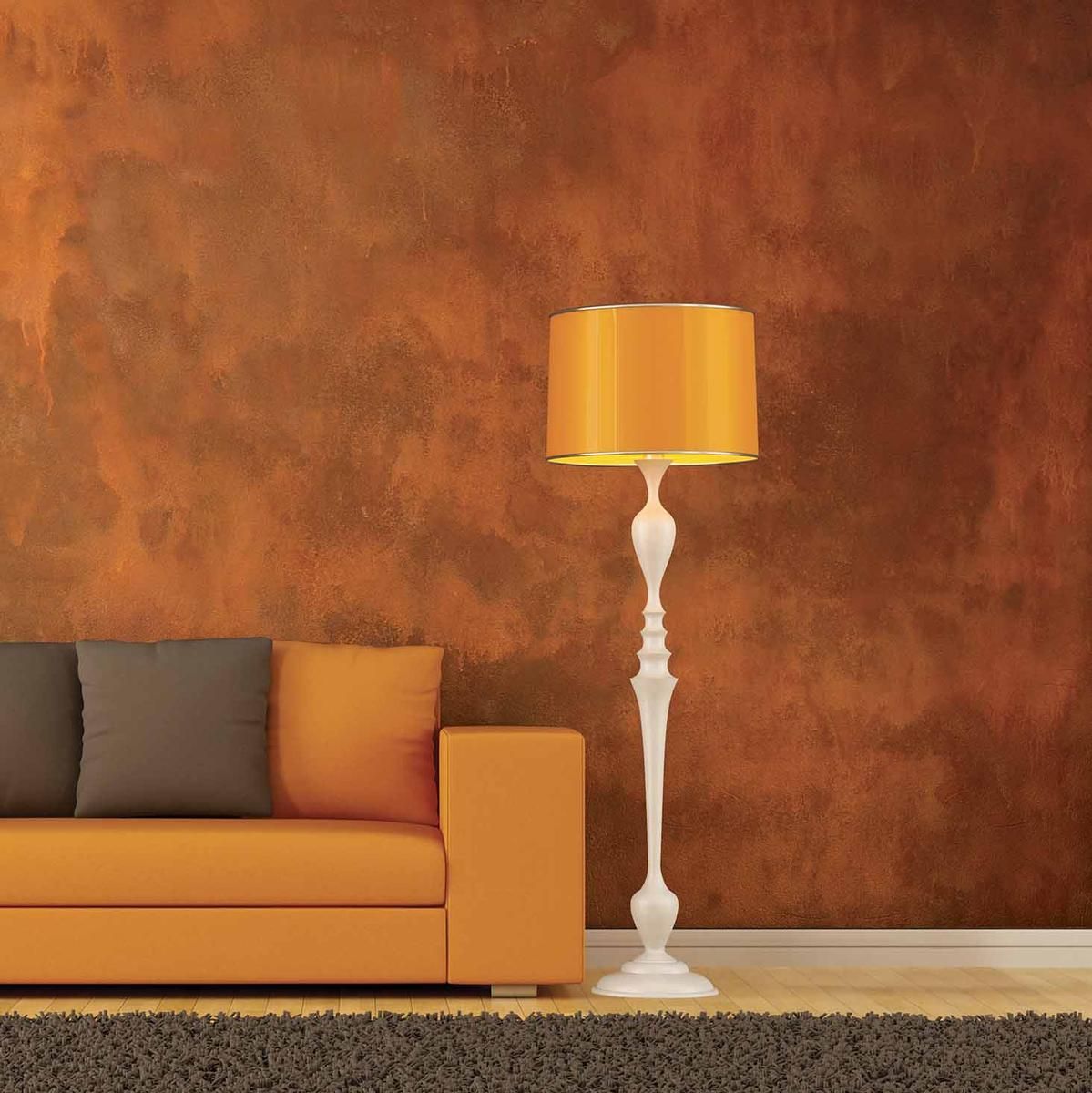Peinture deco rouille