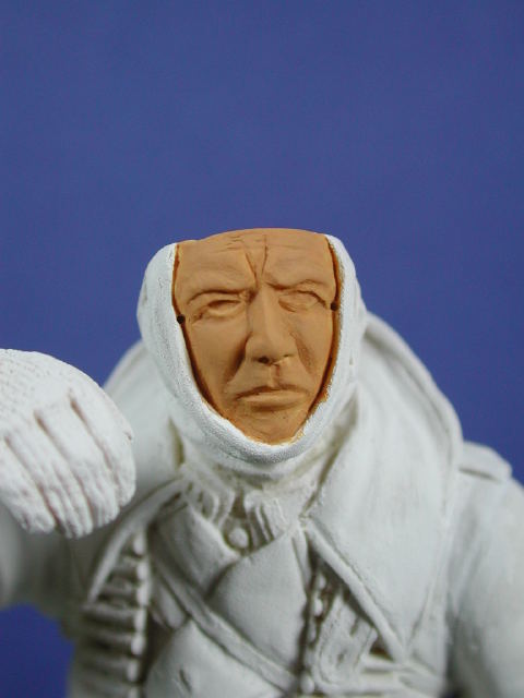 Peinture acrylique figurine