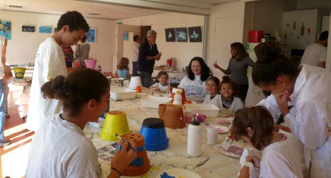 Peinture maison de quartier