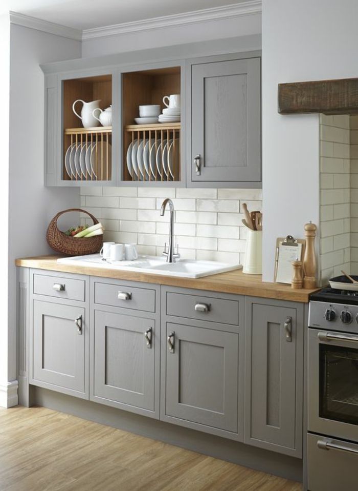 Repeindre cuisine en gris
