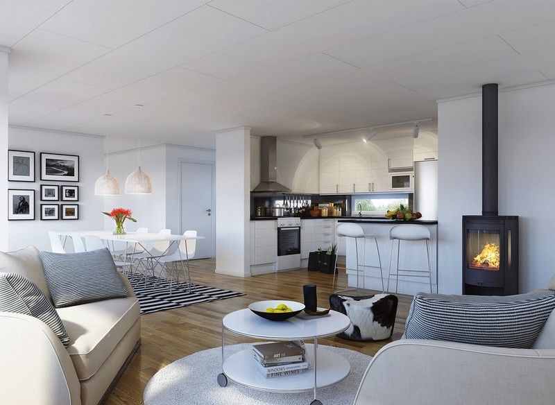 Comment peindre cuisine ouverte salon