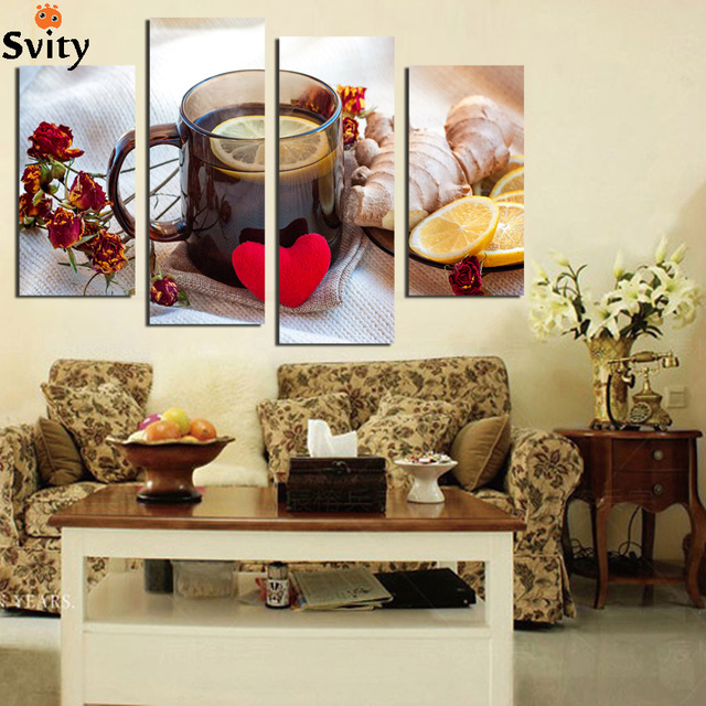 Peinture sur toile deco cuisine