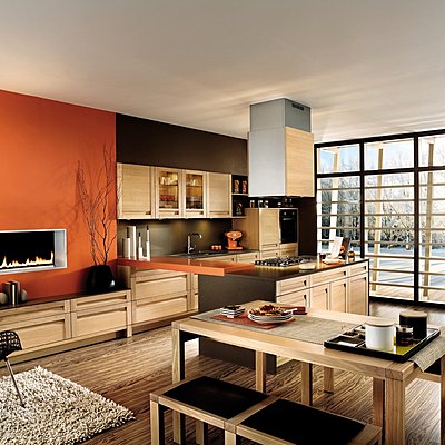 Peinture salon cuisine air ouverte