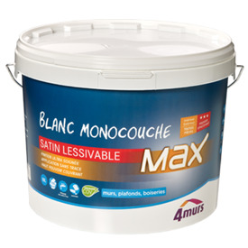Peinture acrylique blanc mat pas cher