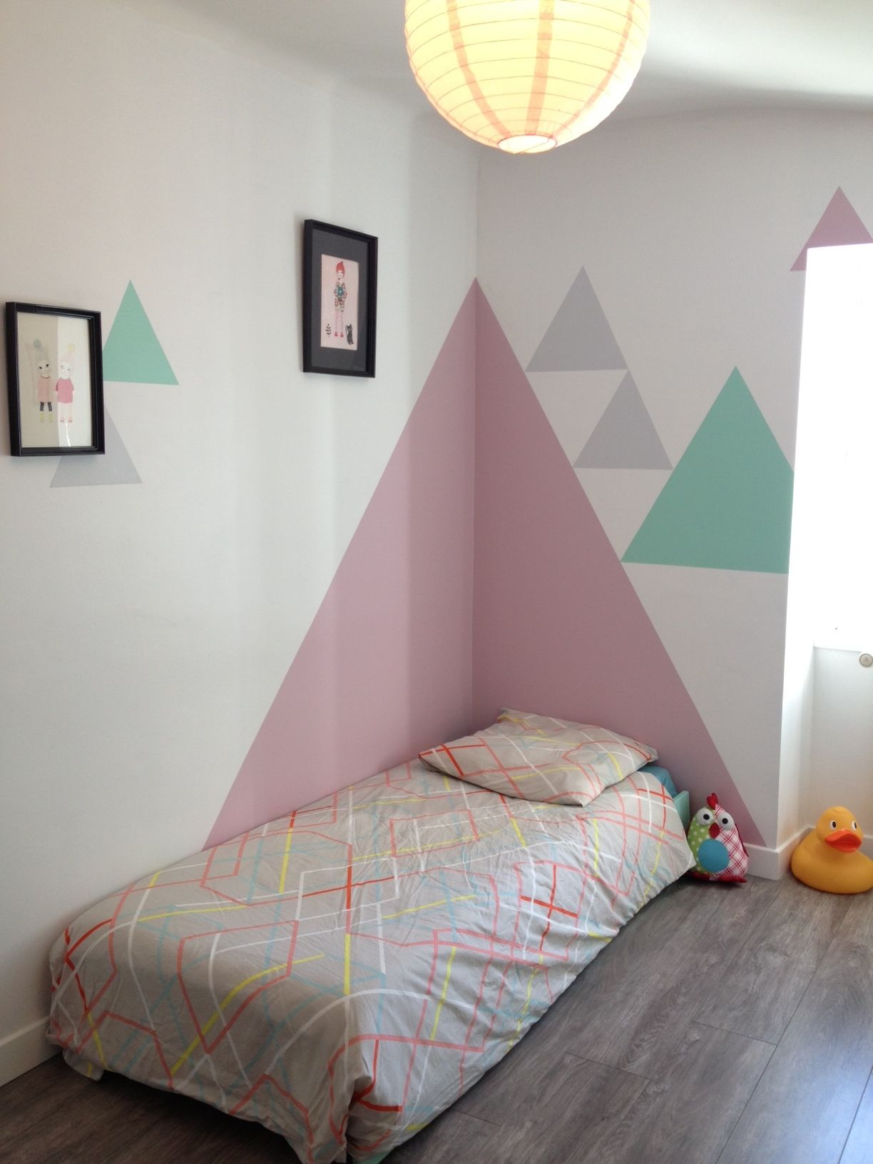 Peinture deco chambre fille