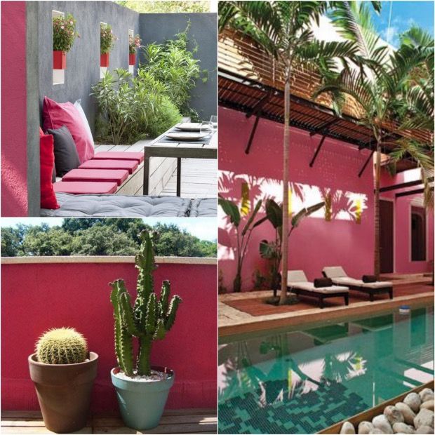 Decoration peinture terrasse