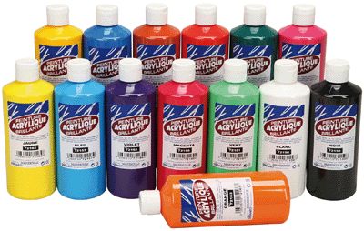 Peinture acrylique liquide