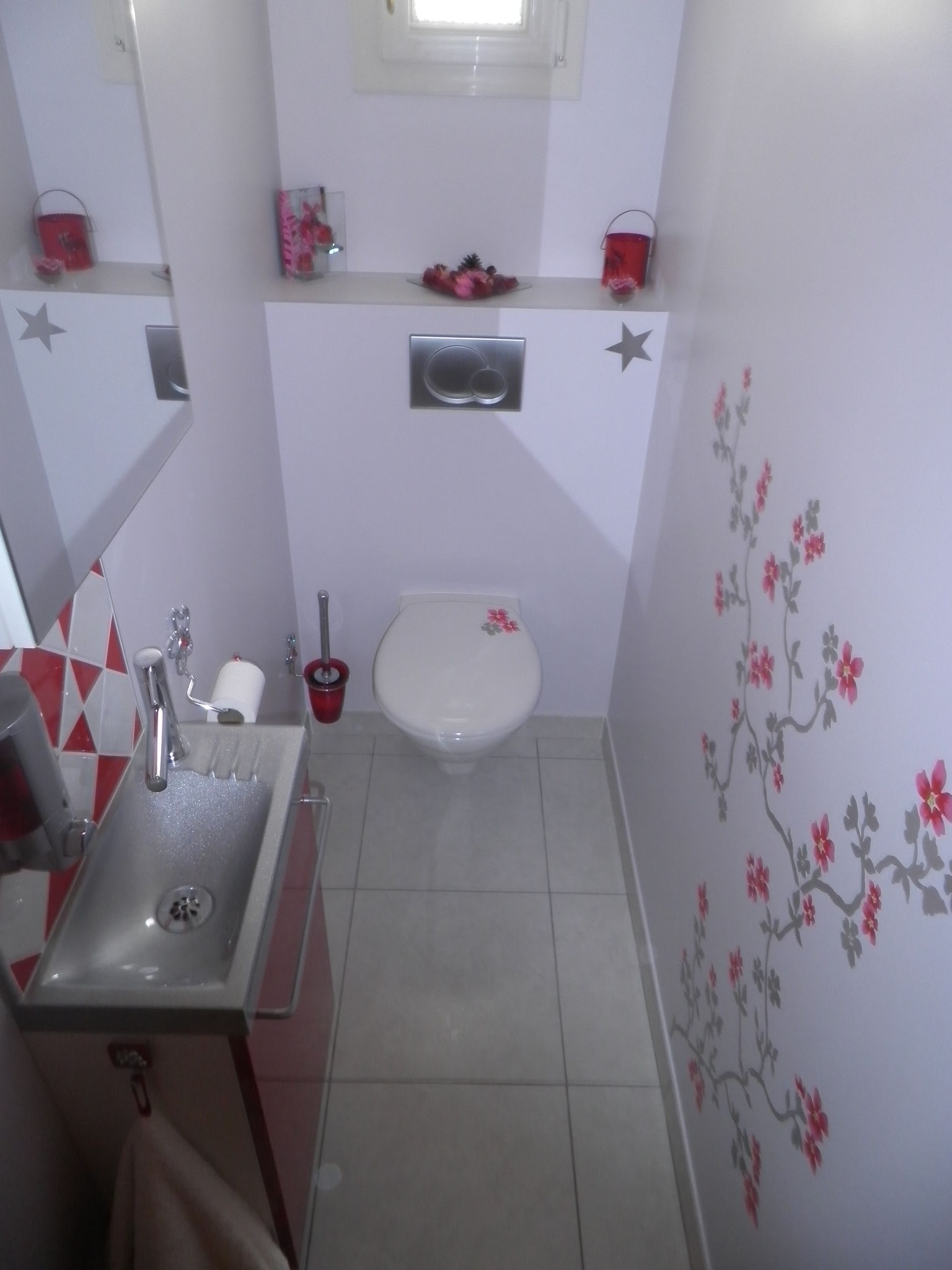 Peinture decoration wc