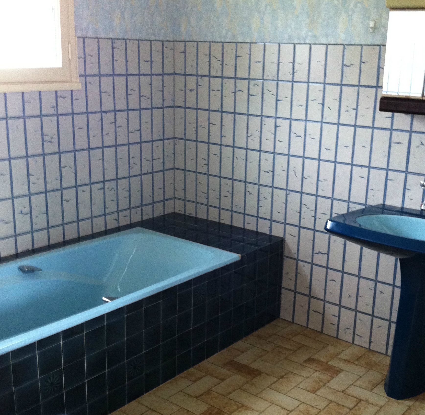 Peinture carrelage salle de bain action