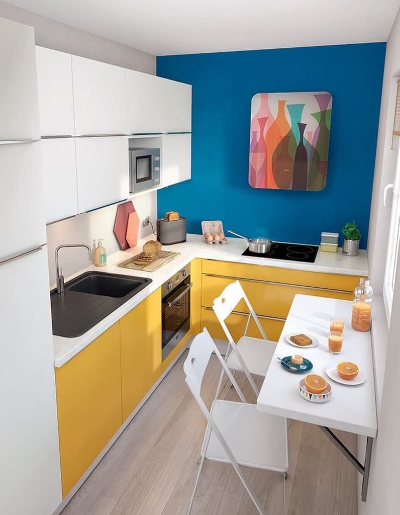 Peinture cuisine petite